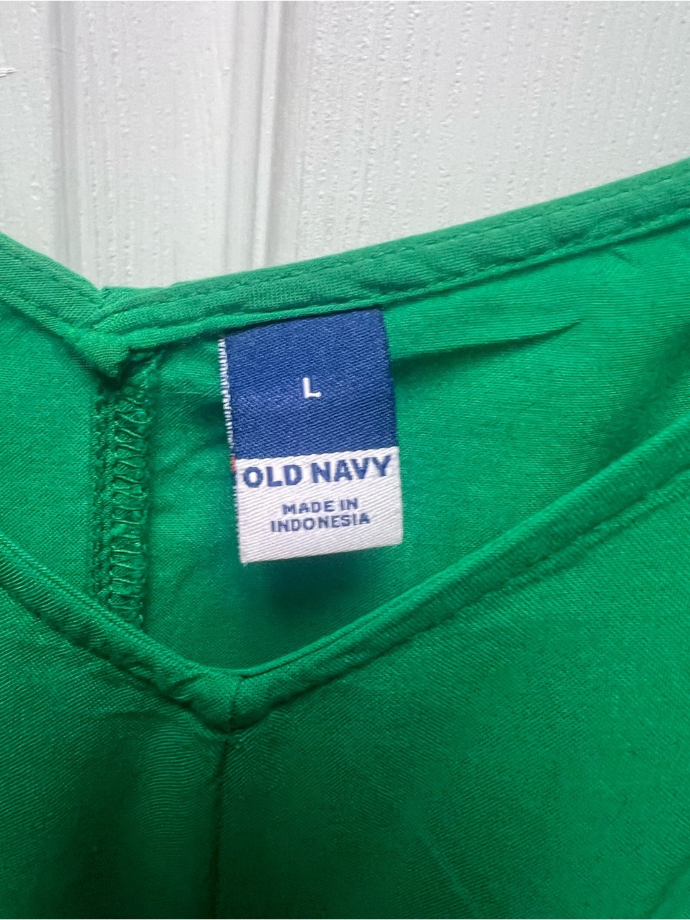 Old Navy Green Tie-Strap Jumpsuit large - Picture 3 of 4